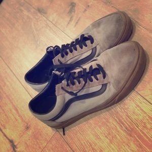 Tan Vans, Used, good condition